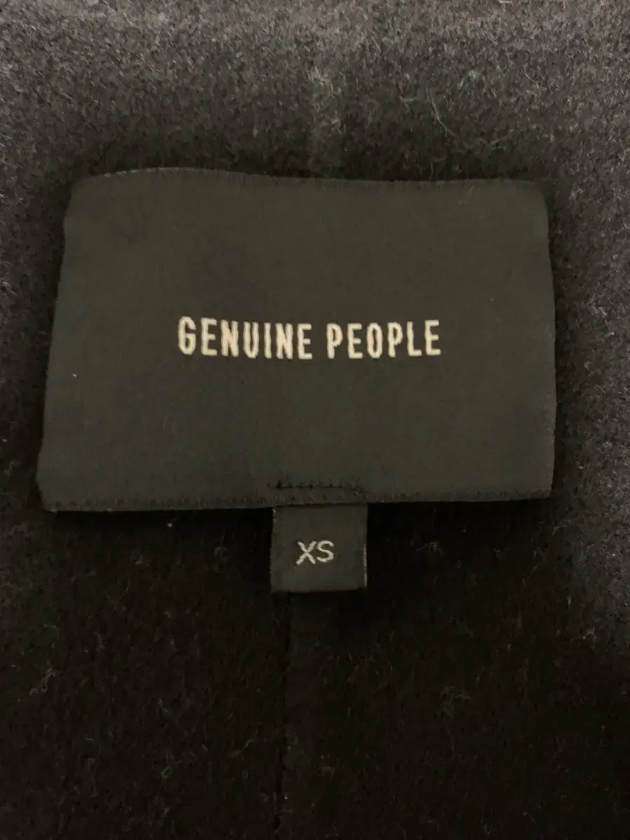 genuine people 코트